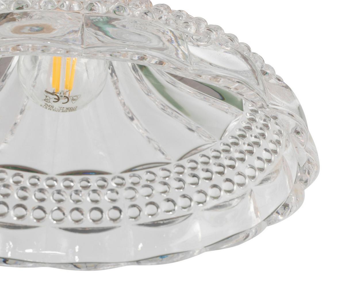 LAMPA WISZĄCA SUSANN - przejrzysty, Trend, metal/szkło (25/120cm) - Novel