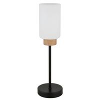 Proiector Rowena - maro/opal, Design, sticlă/lemn (12/42cm) - Globo