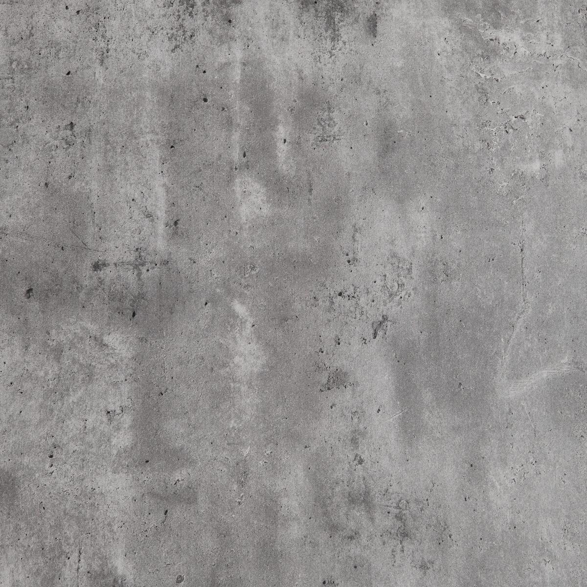 Jedilna Miza Leif, Videz Betona, 160-200x90 Cm - siva/črna, Konvencionalno, kovina/leseni material (160-200/90/76cm) - MID.YOU