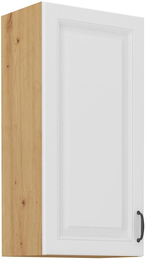 Corp superior de bucatarie STILO - alb/stejar Artisan, Modern, material pe bază de lemn (40/90/31cm)