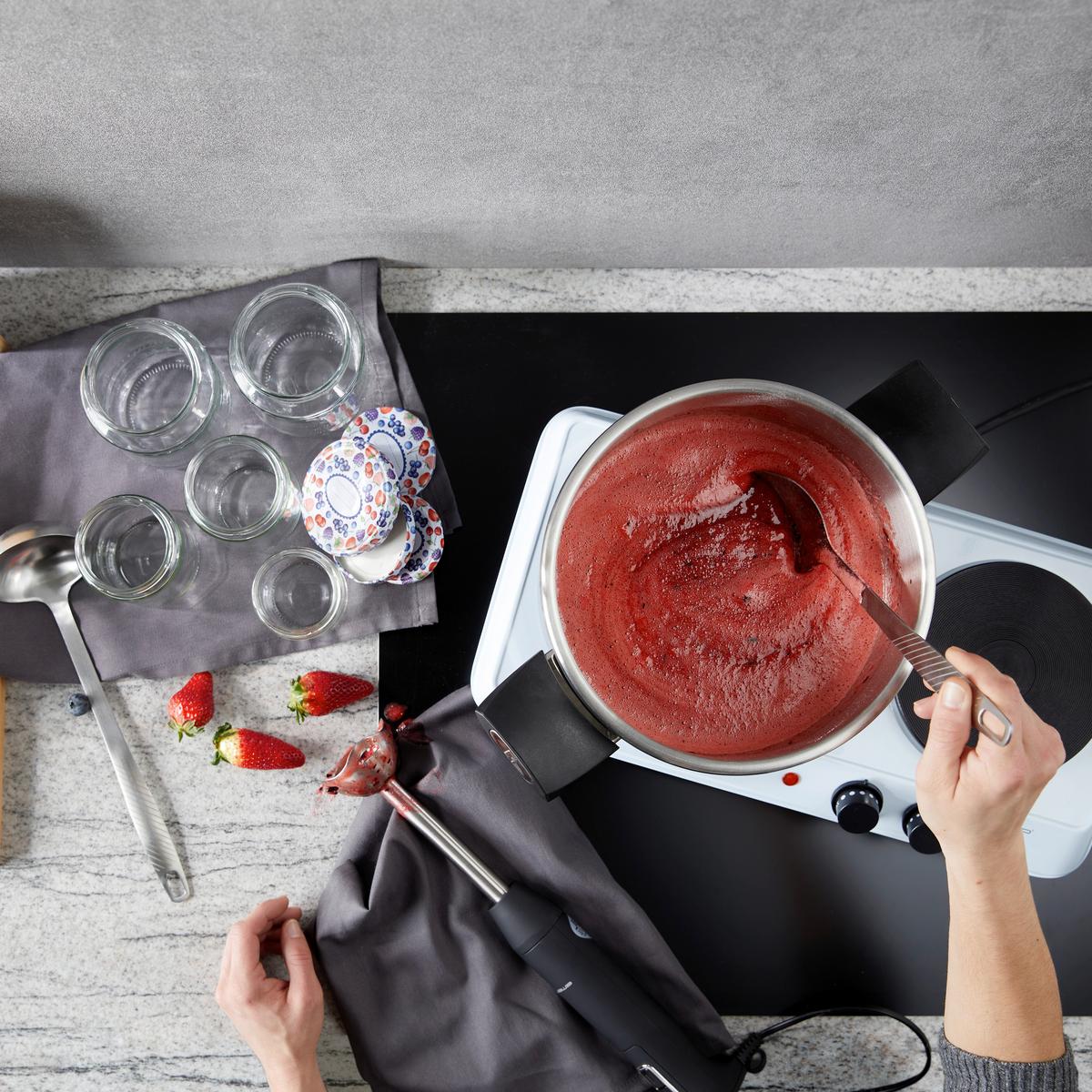 Befőttesüvegszett Basic - Konventionell, üveg/fém (29/19/14cm)