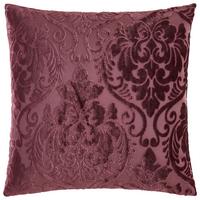 Díszpárna Velvet Ornament 45/45 - szeder, Romantik / Landhaus, textil (45/45cm) - Modern Living