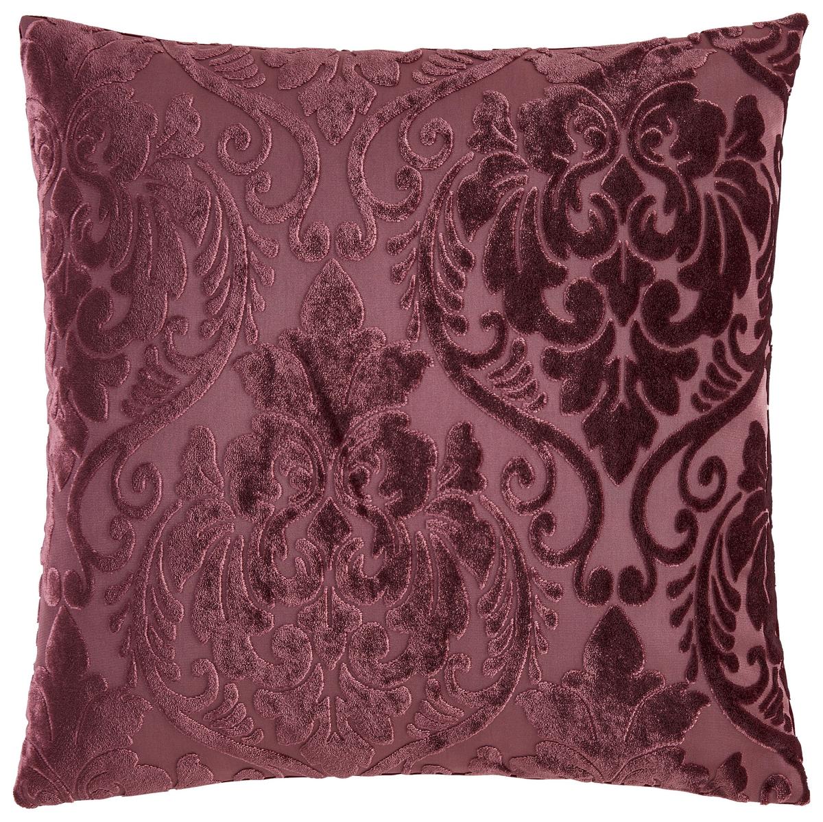 Díszpárna Velvet Ornament 45/45 - szeder, Romantik / Landhaus, textil (45/45cm) - Modern Living