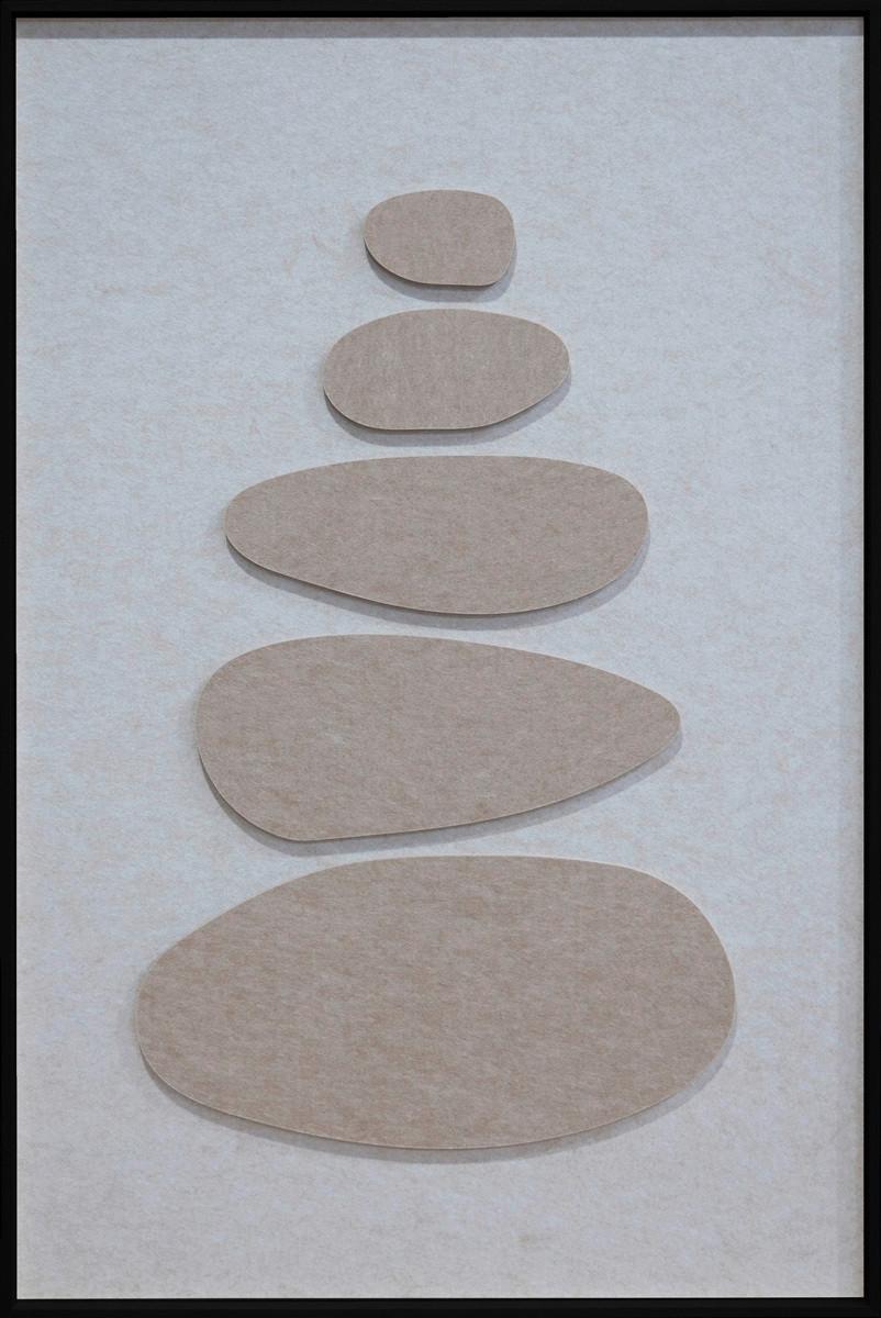 Bild Sca-Feltro-Acustico-009a - Beige/Schwarz, Basics, Holz/Kunststoff (80/120/10cm) - Wandkraft