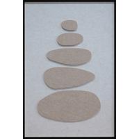 Bild Sca-Feltro-Acustico-009a - Beige/Schwarz, Basics, Holz/Kunststoff (80/120/10cm) - Wandkraft