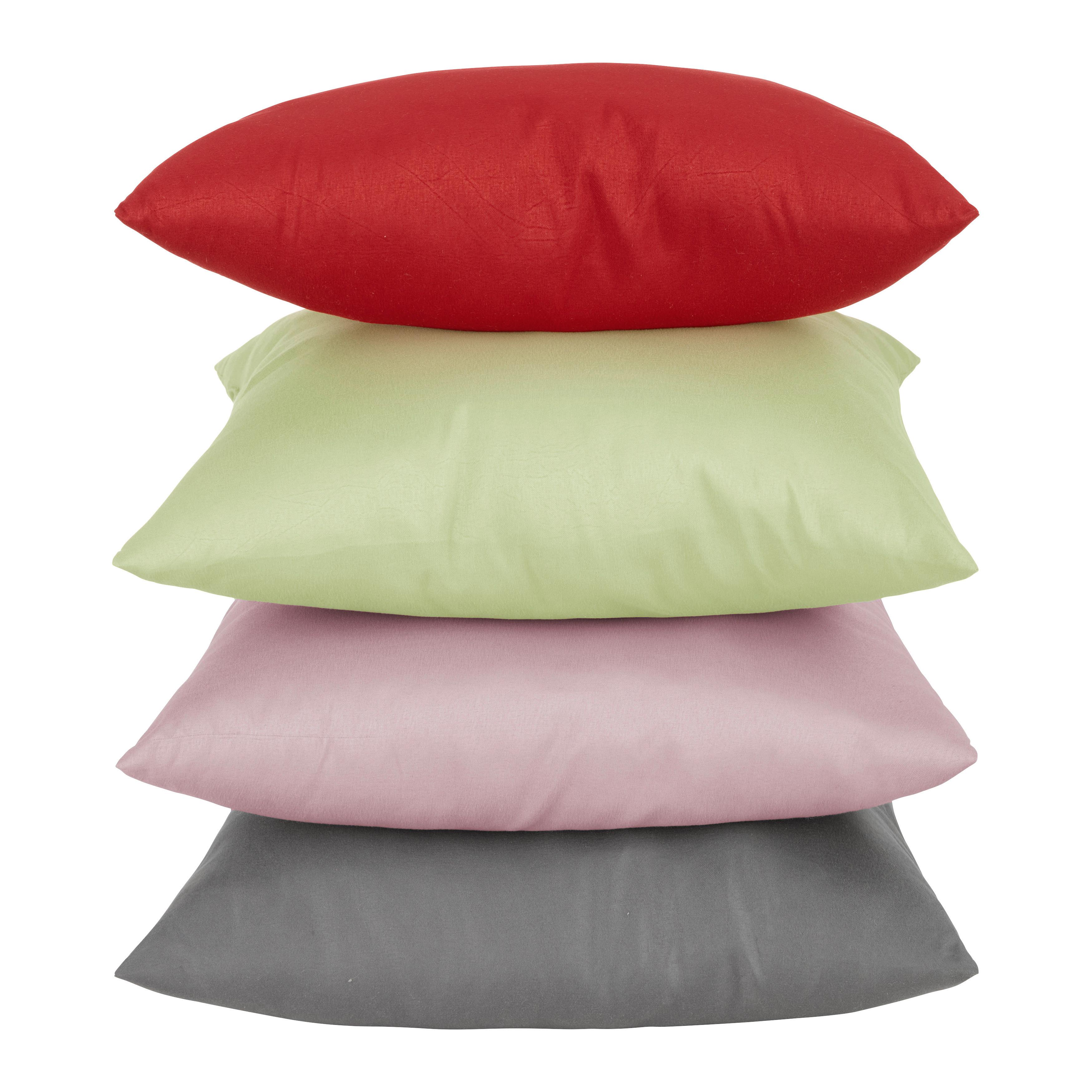 Zierkissen Maxi in diversen Farben - Anthrazit/Gelb, Textil (40/40cm) - Based