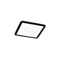 LED-Deckenleuchte Camilla Schwarz/Weiß max. 22 Watt - Schwarz/Weiß, Design, Kunststoff (40/40/3cm) - Trio Leuchten