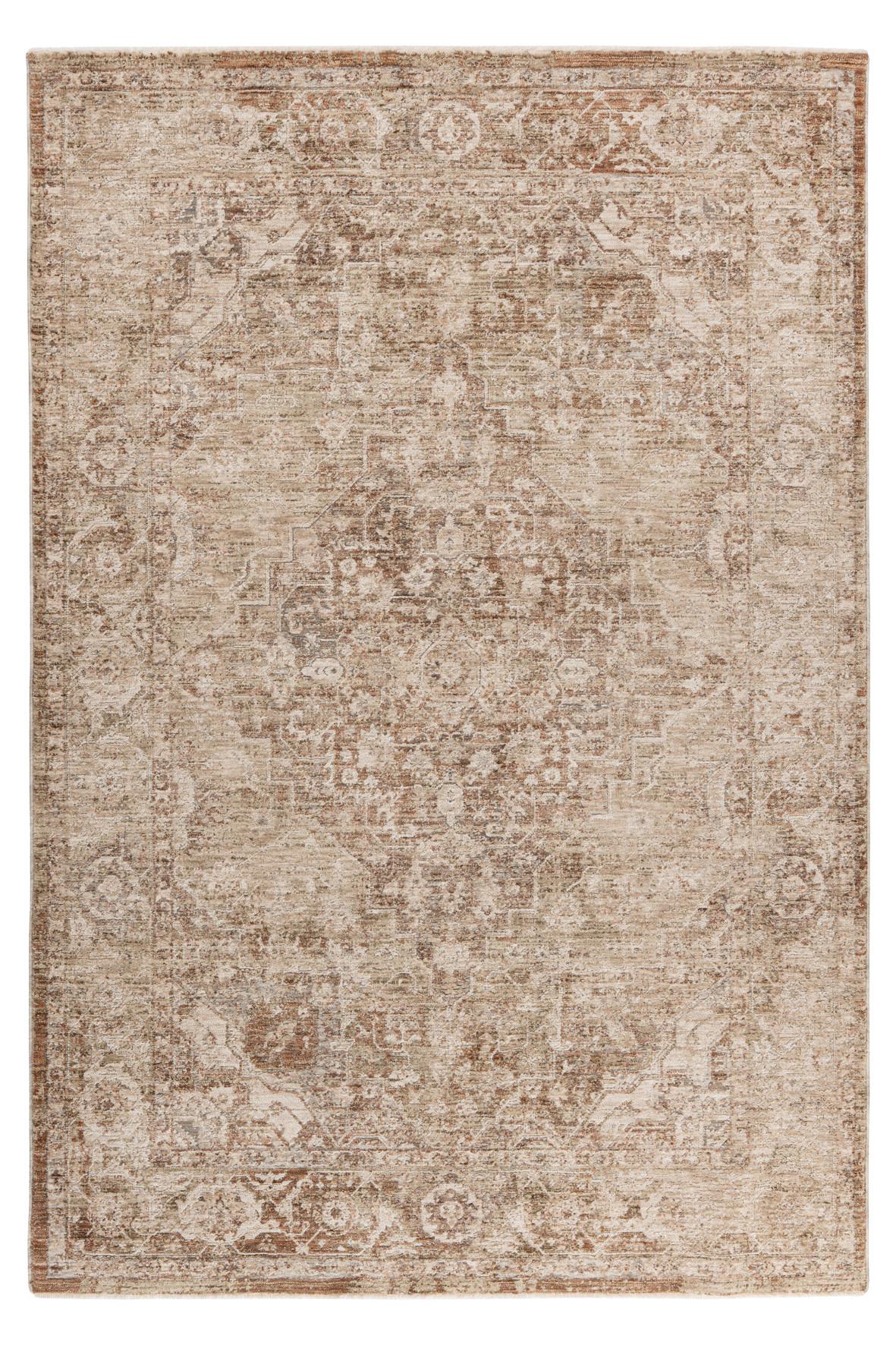 VINTAGE-TEPPICH MY EVEREST 430 - Terracotta, Basics, Textil (60/110cm)