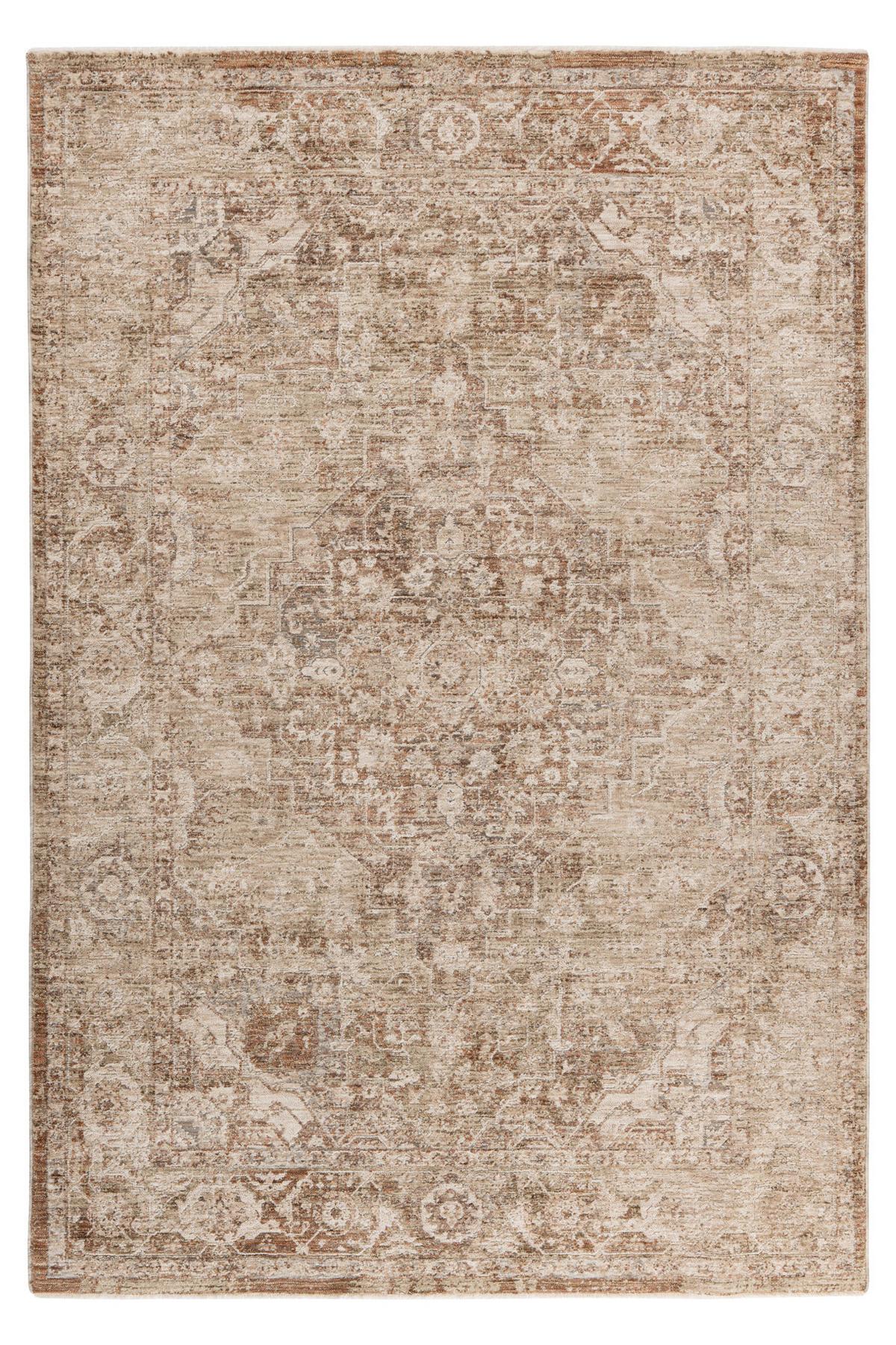 VINTAGE-TEPPICH MY EVEREST 430 - Terracotta, Basics, Textil (60/110cm)