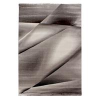 Ravno Tkana Peproga Miami, Rjava, 240x340cm - rjava, Design, tekstil (240/340cm) - Novel