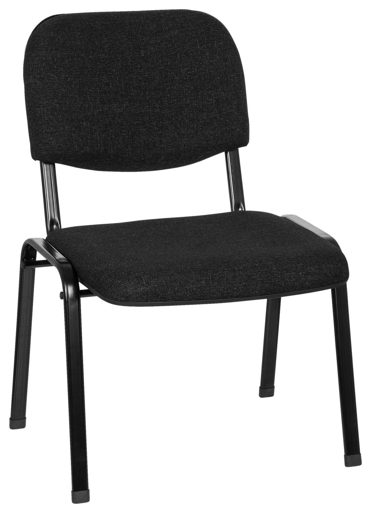 Konferenčni Stol Xt 600 Xl, Črna, Antracit Noge - črna/antracit, Basics, kovina/tekstil (60/87/55cm) - MID.YOU