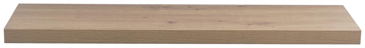 PÓŁKA ŚCIENNA SIMPLE - kolor dębowy, Basics, materiał drewnopochodny (90/3,8/23,5cm) - Boxxx