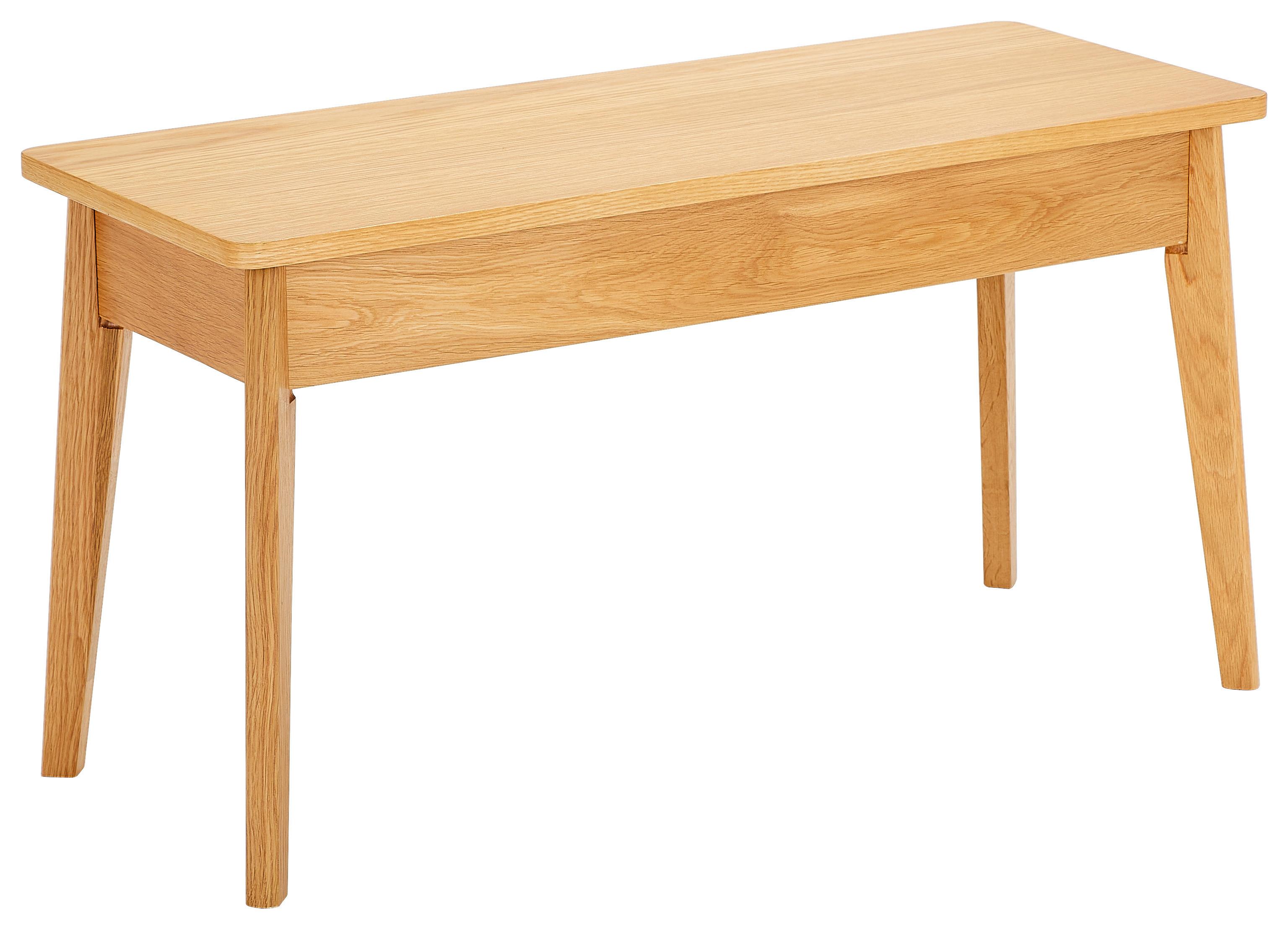 ŁAWKA SITZBANK - kolor naturalny, Konventionell, materiał drewnopochodny (90/47/35cm) - MID.YOU