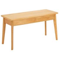 ŁAWKA SITZBANK - kolor naturalny, Konventionell, materiał drewnopochodny (90/47/35cm) - MID.YOU