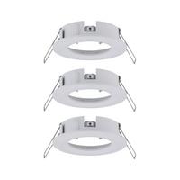 Deckenleuchte Choose Spot max. 10 Watt, 3er Set - Alufarben/Weiß, Basics, Metall (8,4cm) - Paulmann