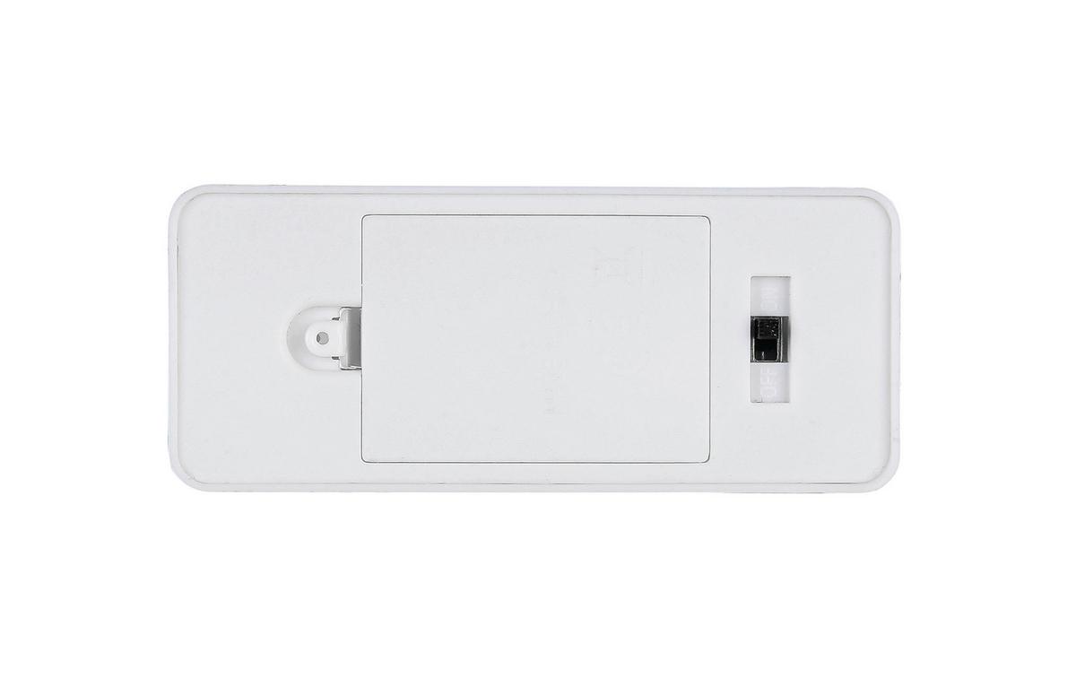 LED-Dekoleuchte Heartim Grau/Weiß max. 1 Watt - Transparent/Weiß, KONVENTIONELL, Kunststoff (4,6/14,5/17,9cm) - Mömax