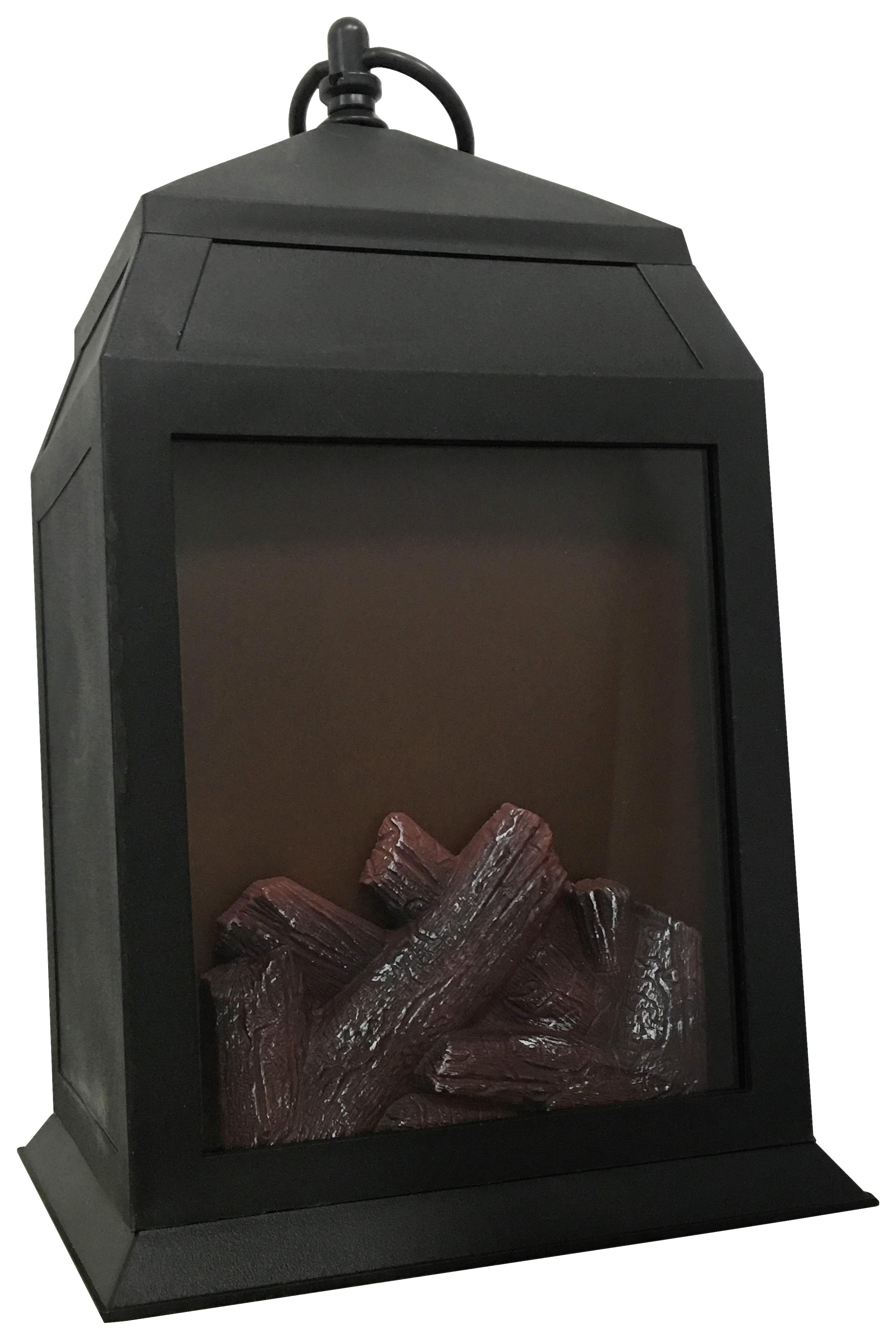 Solarleuchte Lete in Schwarz - Schwarz, Konventionell, Kunststoff (14/16/30cm) - Modern Living
