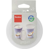 Tálkafedő Yogurt - Basics, műanyag (10cm) - Metaltex