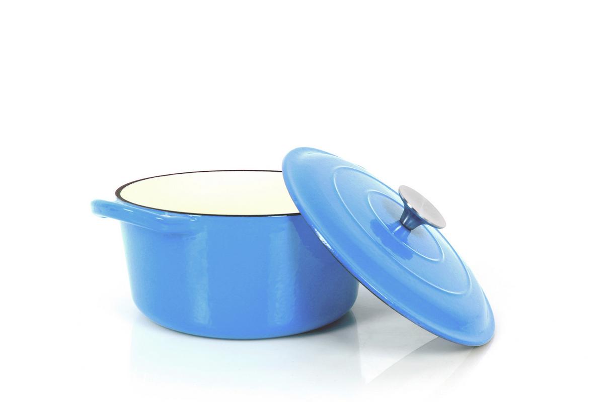 Lonec Za Dušenje Echtwerk, Modra - modra, Basics, kovina (22,5 cmcm) - Echtwerk