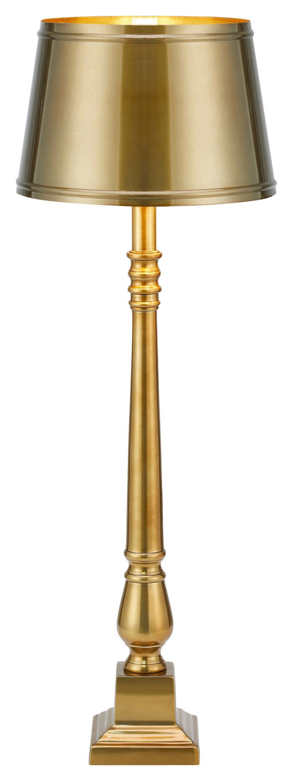 Tischleuchte Metallo max. 40 Watt - Messingfarben, Basics (23/23/66cm) - Markslöjd