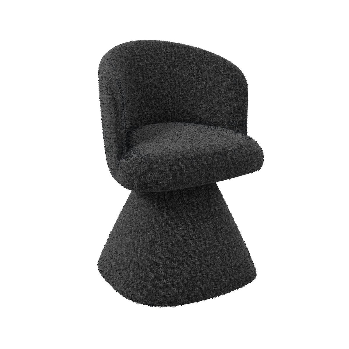 Armlehnstuhl Maylea Grau Webstoff Gepolstert - Grau, MODERN, Holz/Textil (61/60,5/81cm) - Bessagi Home