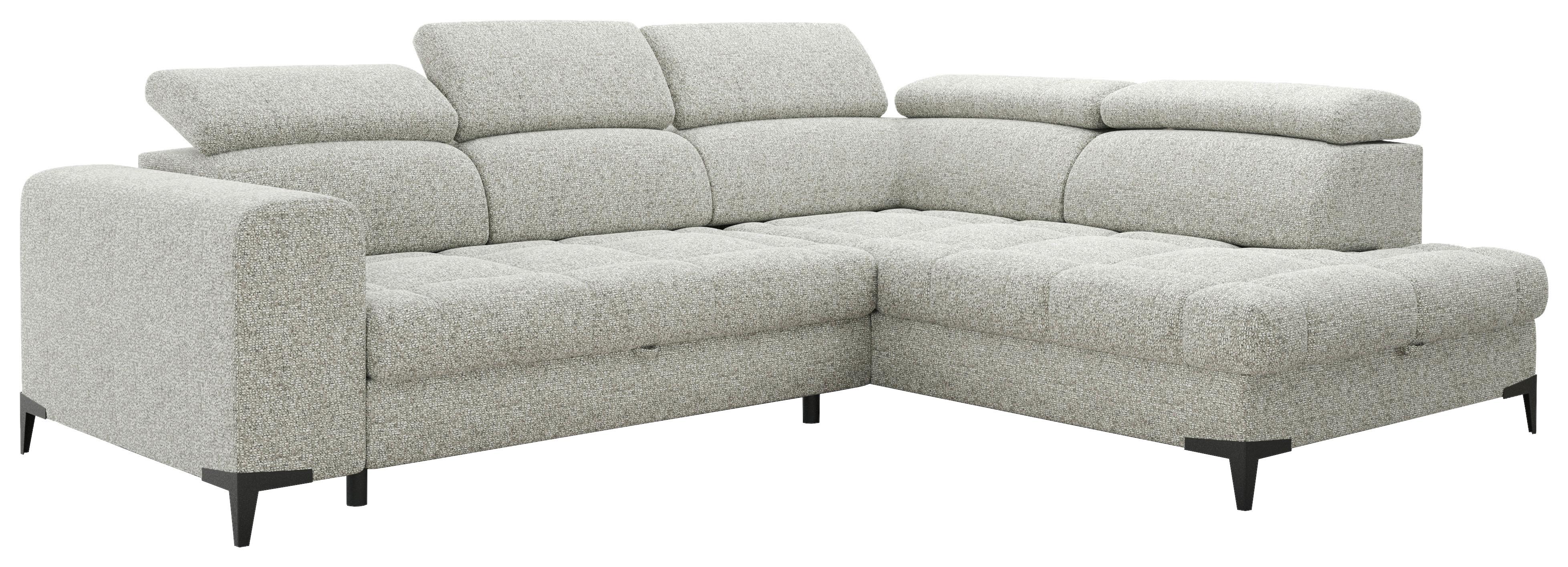 Colțar Mason - bej/crem, Modern, plastic/lemn (271/211cm) - Modern Living