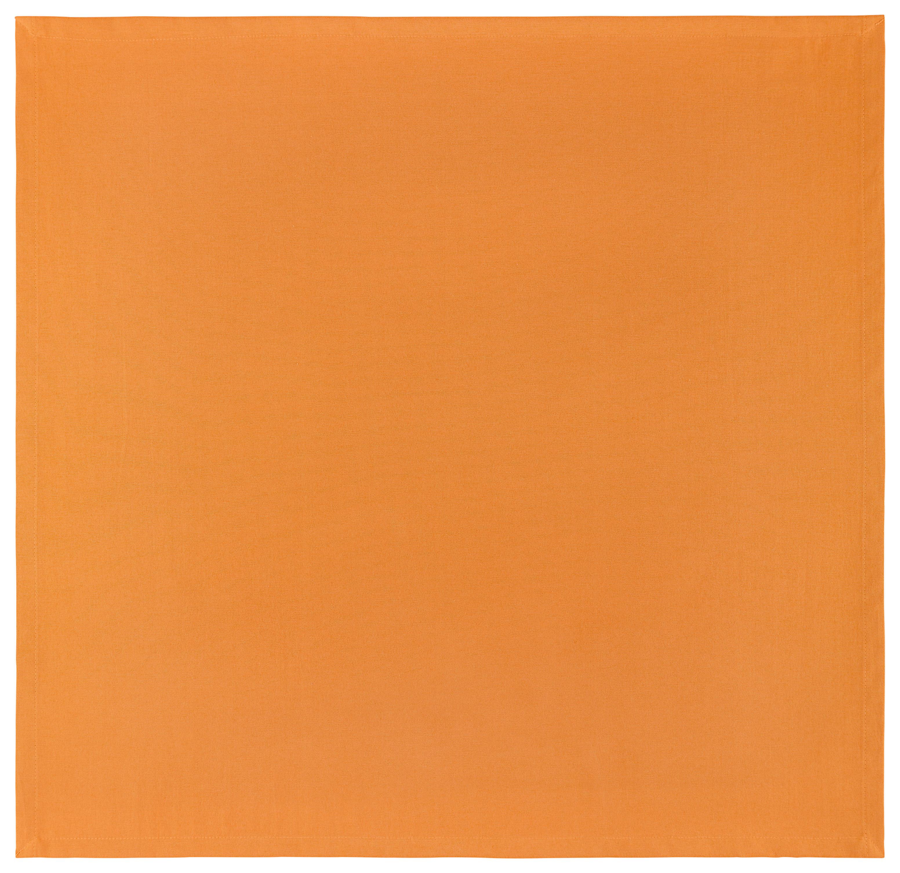 Tischdecke Steffi in Orange ca. 80x80cm - Orange, Textil (80/80cm) - Mary's