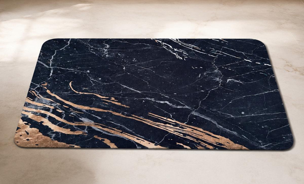Fürdőszobaszőnyeg Marmor 40/60 - textil (40/60cm)