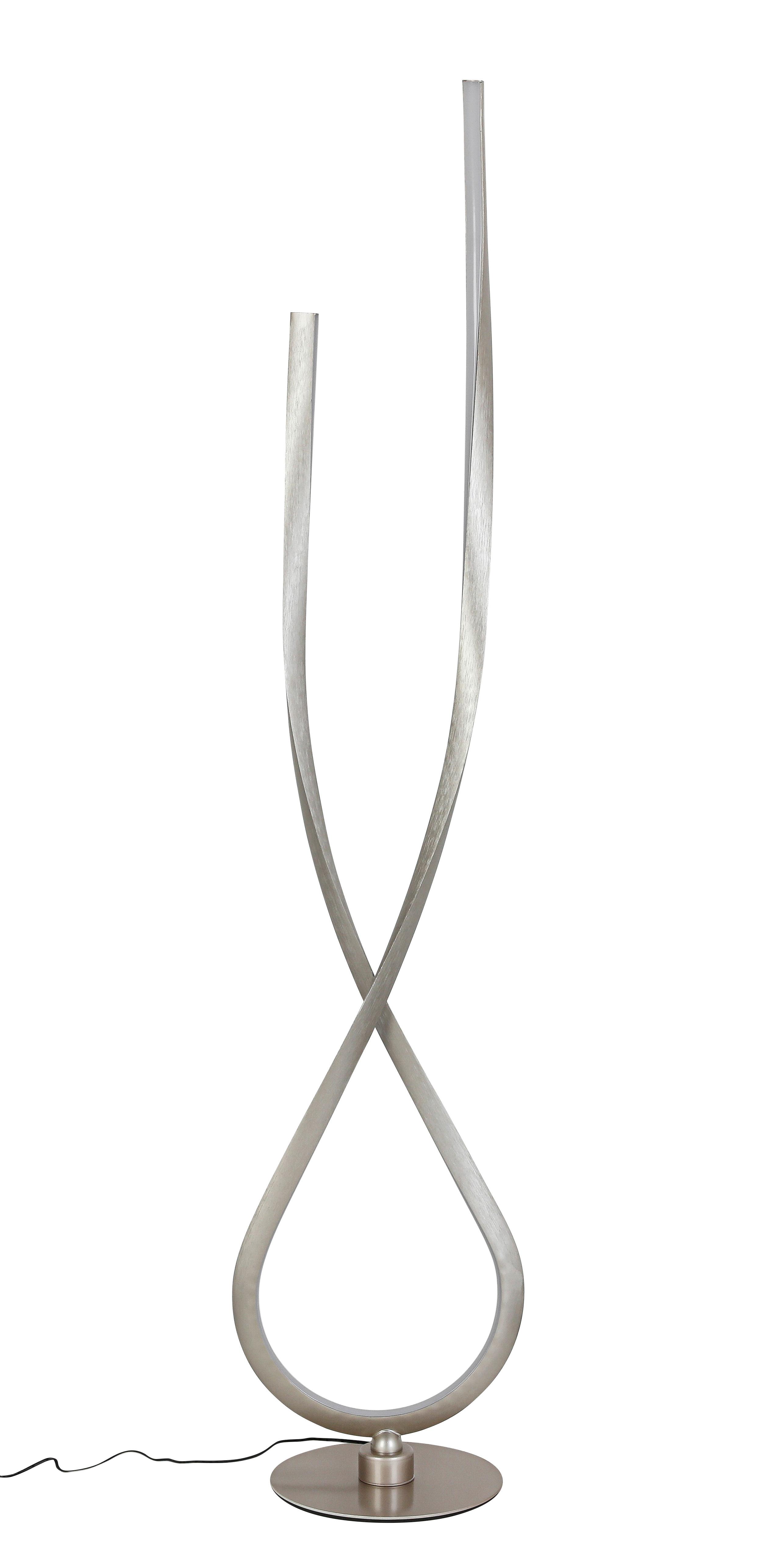 LED-GOLVLAMPA KUI - champagne/svart, Modern, metall/plast (26l)