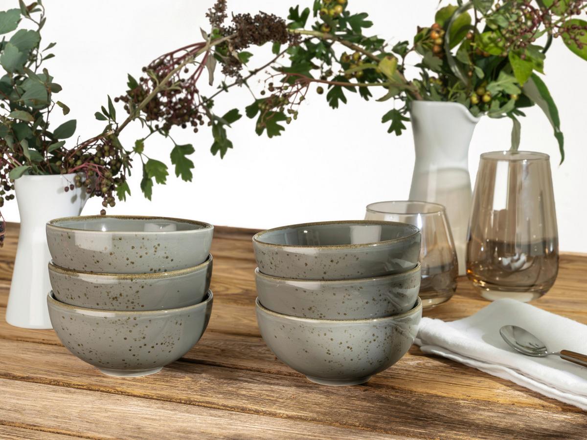 Dipschalenset 22078 Nature Collection - Grau, Trend, Keramik (11,5cm) - Creatable