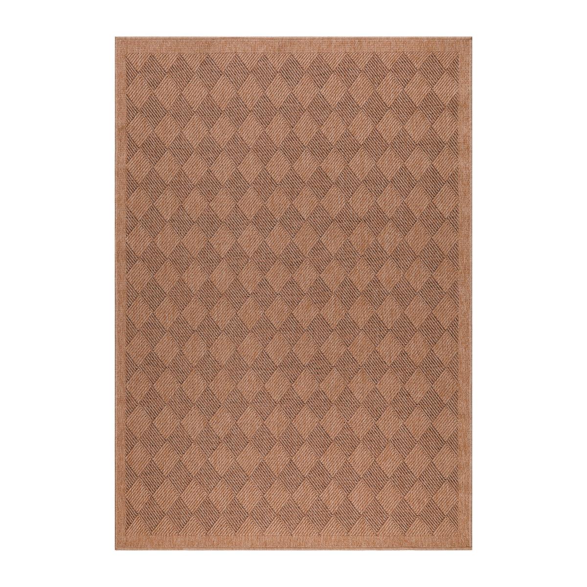 Outdoorteppich Dhaka Beige ca. 200x290cm - Beige, KONVENTIONELL, Textil (200/290cm) - Novel