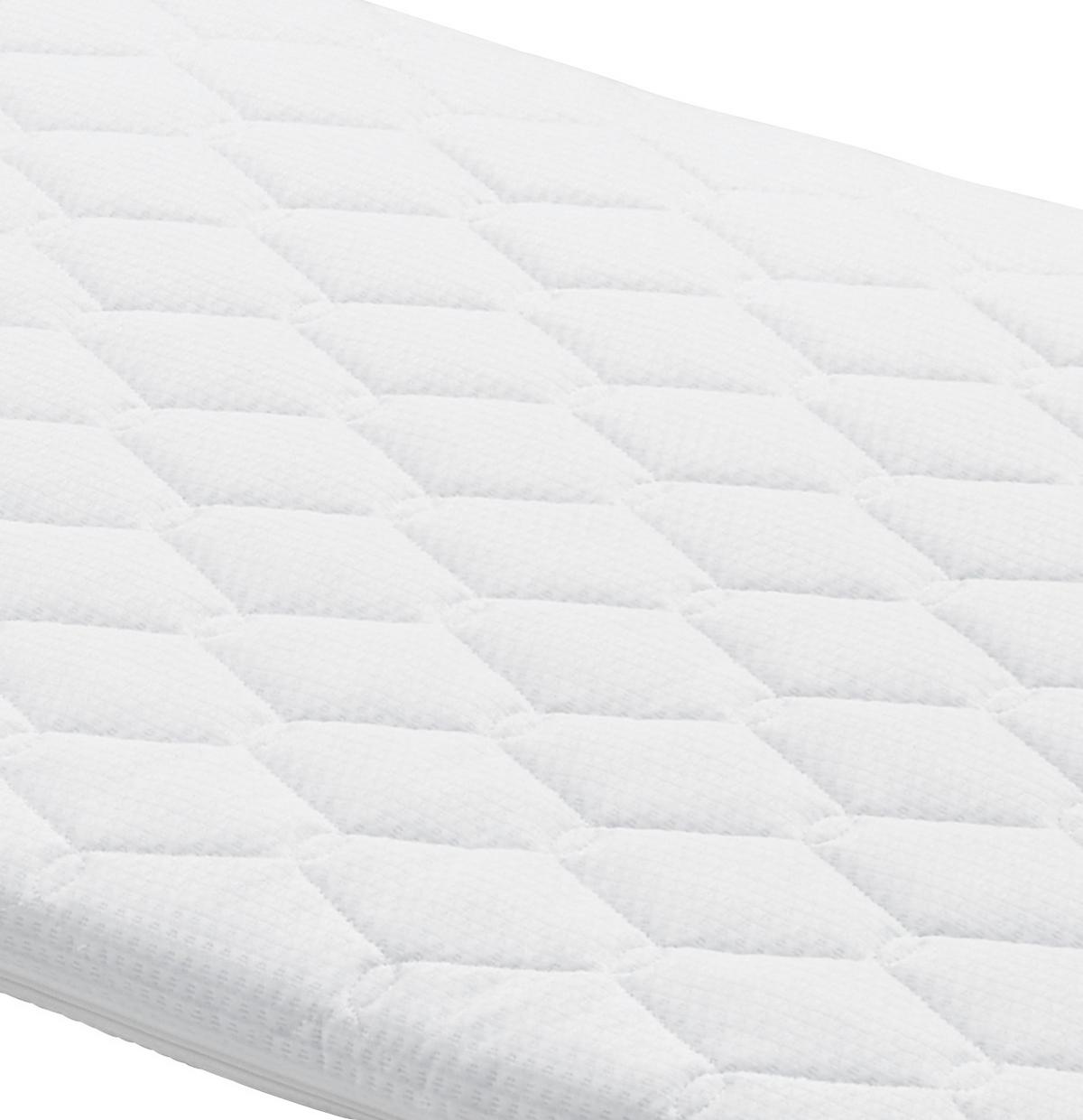 Nadmadrac Beta - bijela, tekstil (90/200cm) - Nadana