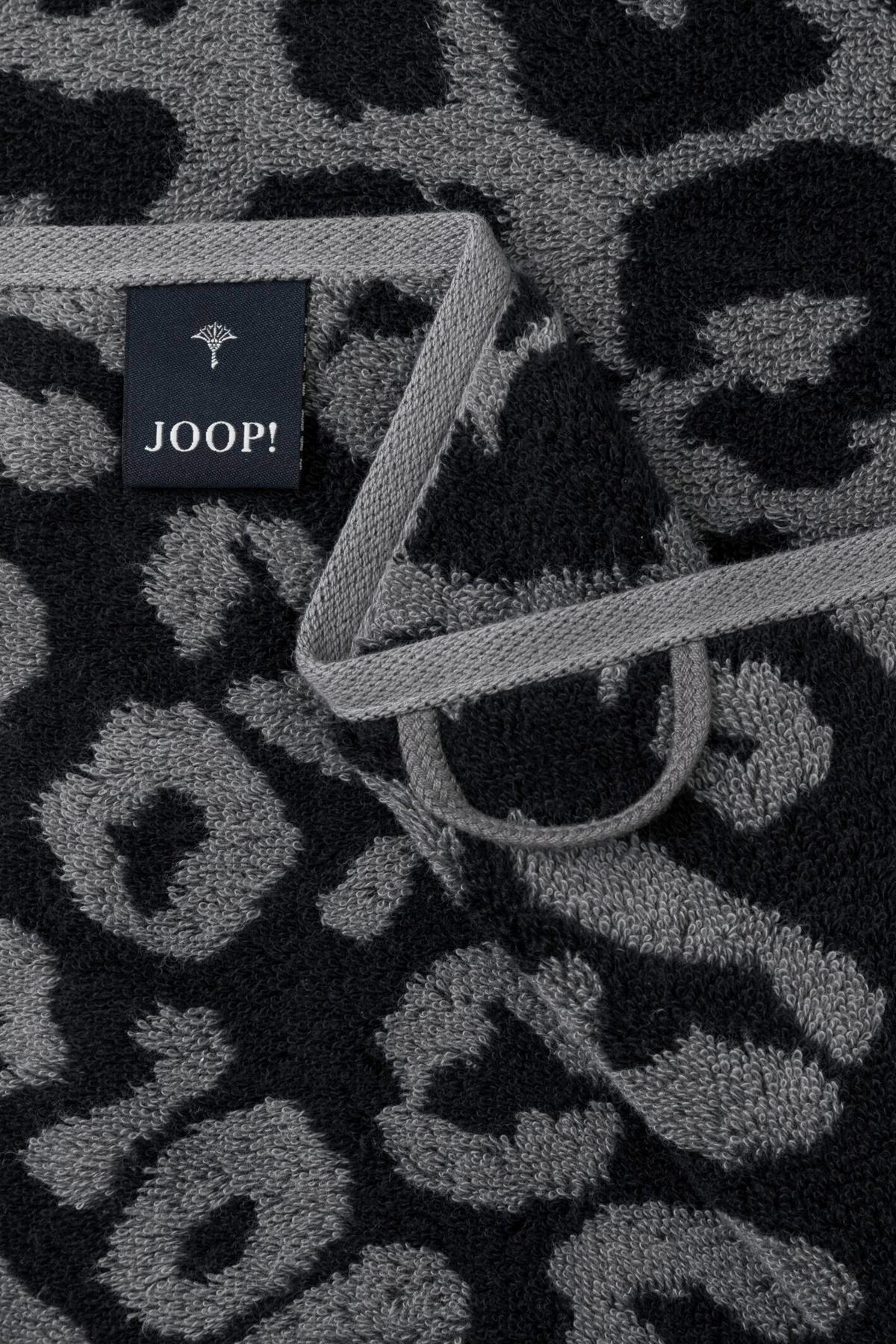 RĘCZNIK PRYSZNICOWY JOOP! LEO - kolor grafitowy, Basics, tkanina (80/150cm) - Joop!