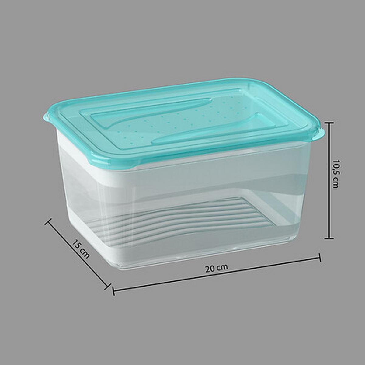 Set 2 recipiente alimentare Fresh & Freeze, cca. 2 L - Basics (20/10,5/15cm)