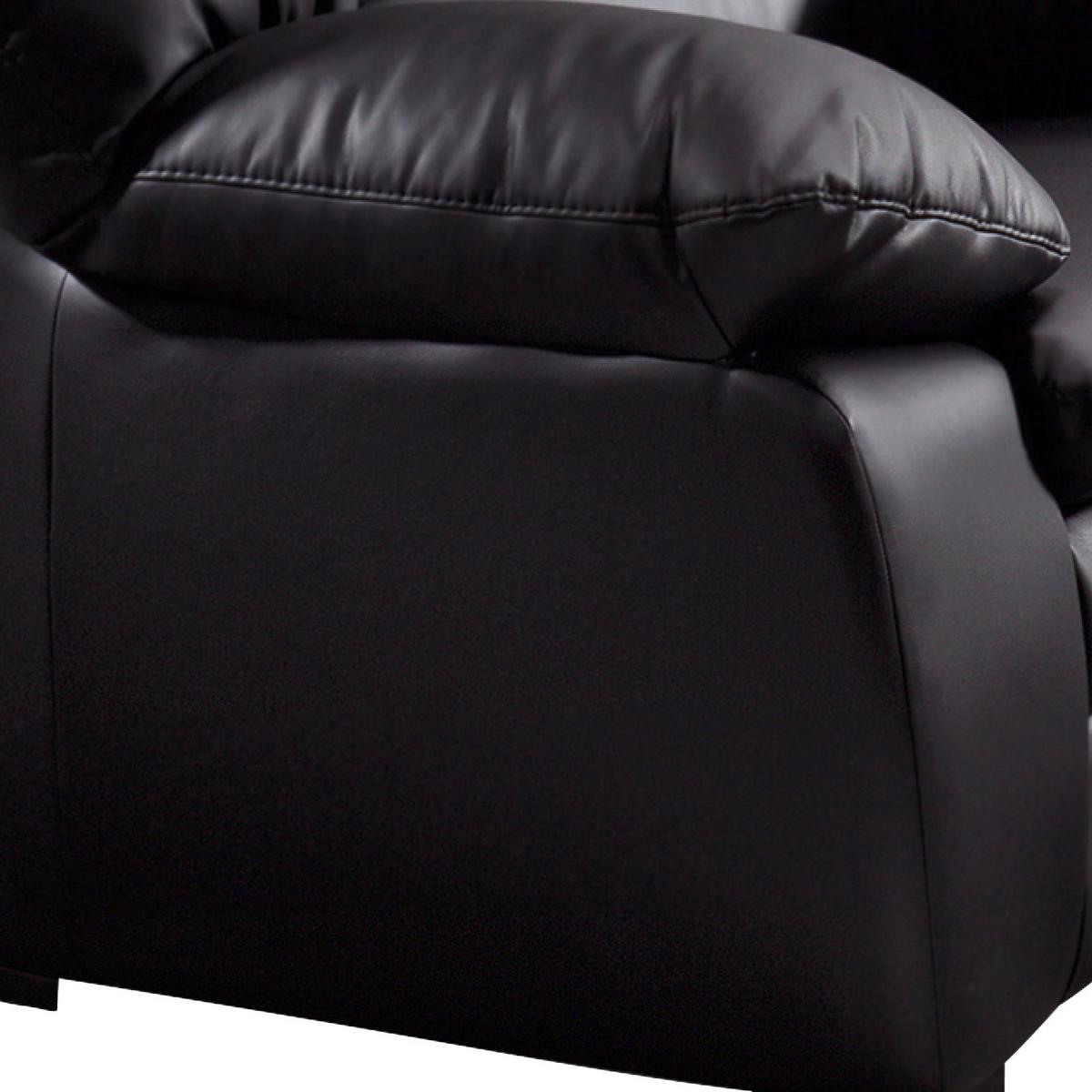 Sessel in Schwarz ´CASINO I ´ - Schwarz, KONVENTIONELL, Kunststoff/Textil (109/88/92cm) - MID.YOU