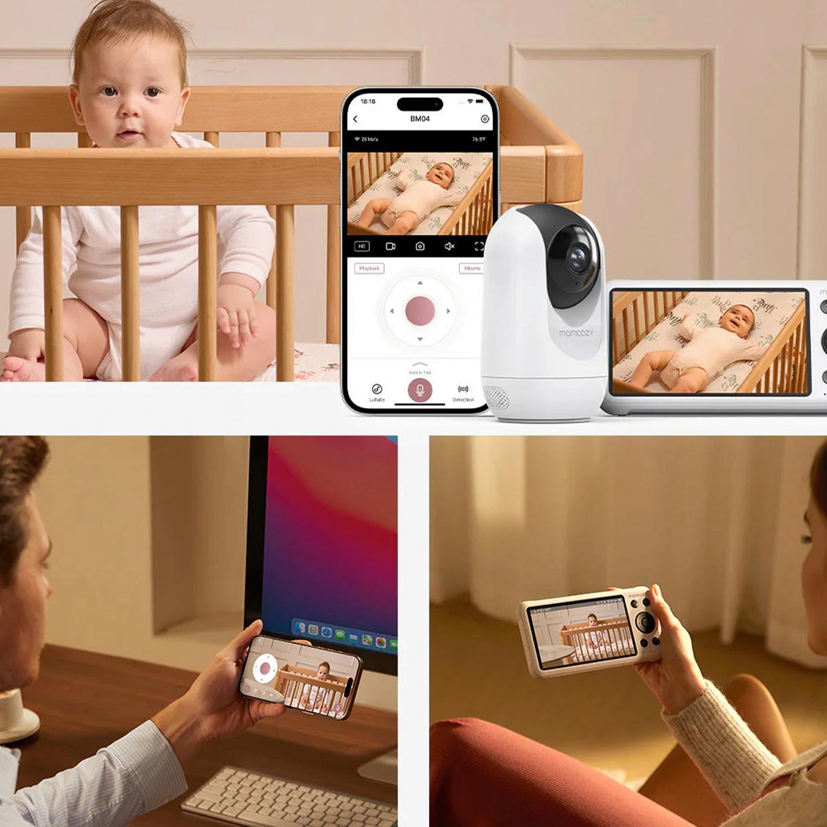 KAMERA DO ELEKTRONICZNEJ NIAN MOMCOZY KAMERA FÜR BM04 - biały, Basics, tworzywo sztuczne (15/15/8cm) - Momcozy