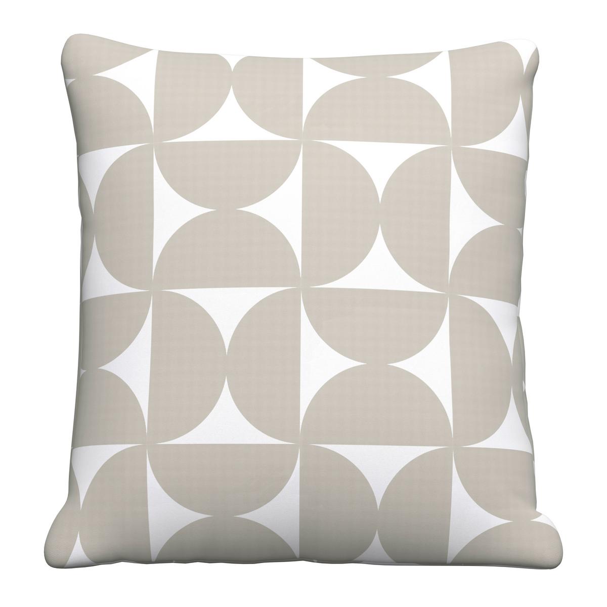 Zierkissen Batian Grau/Beige ca. 45x45cm - Beige/Grau, KONVENTIONELL, Textil (45/45cm) - Mömax