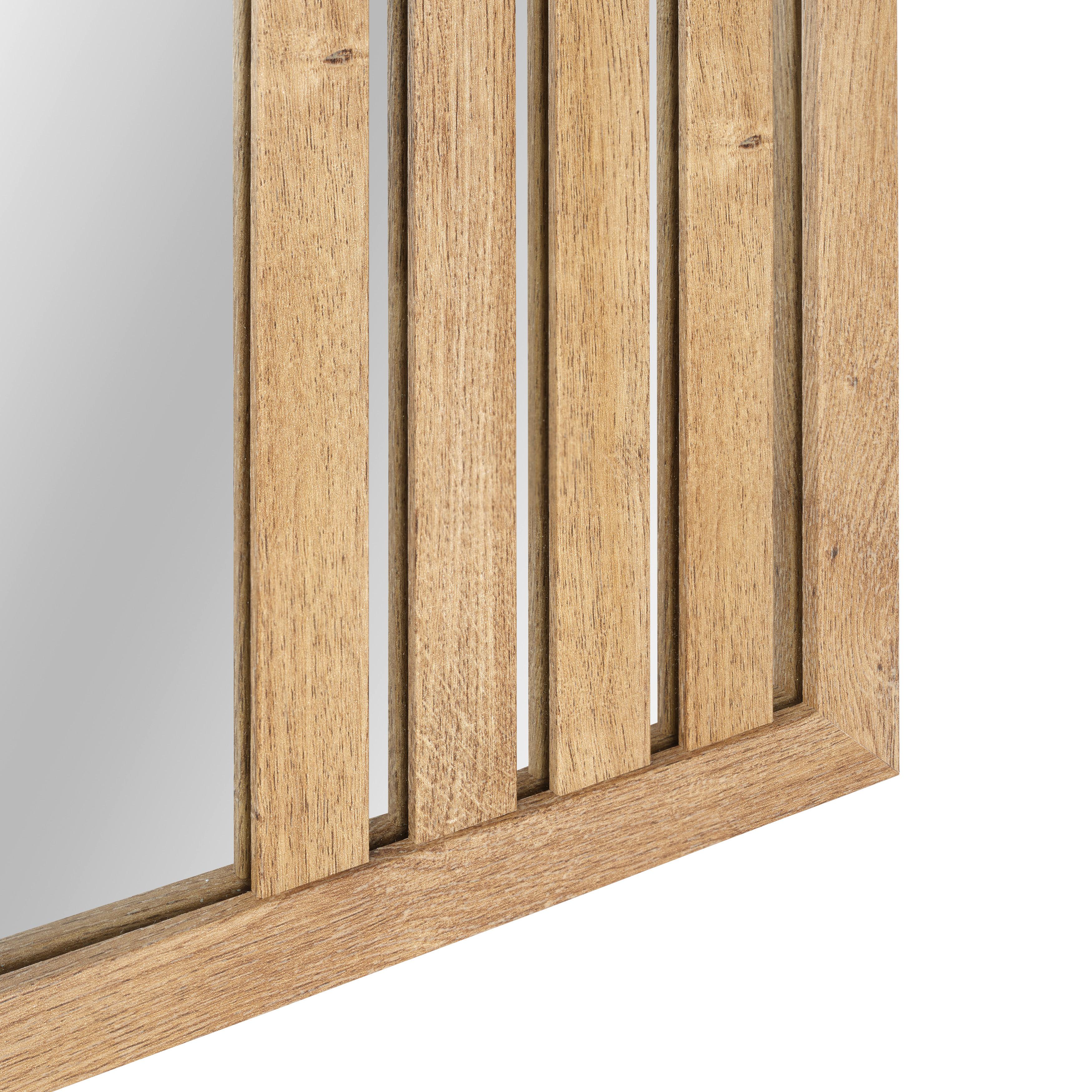 VÄGGSPEGEL ARKO STRIPES I -EXKLUSIV/SB- - ekfärgad, Modern, glas/plast (152/52/1,63cm) - Mömax