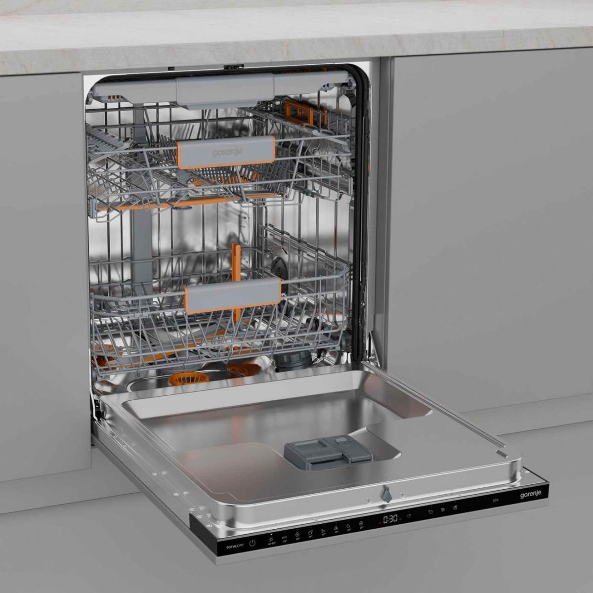 Geschirrspüler GV16A - MODERN, Metall (59,8/81,6/55,5cm) - Gorenje