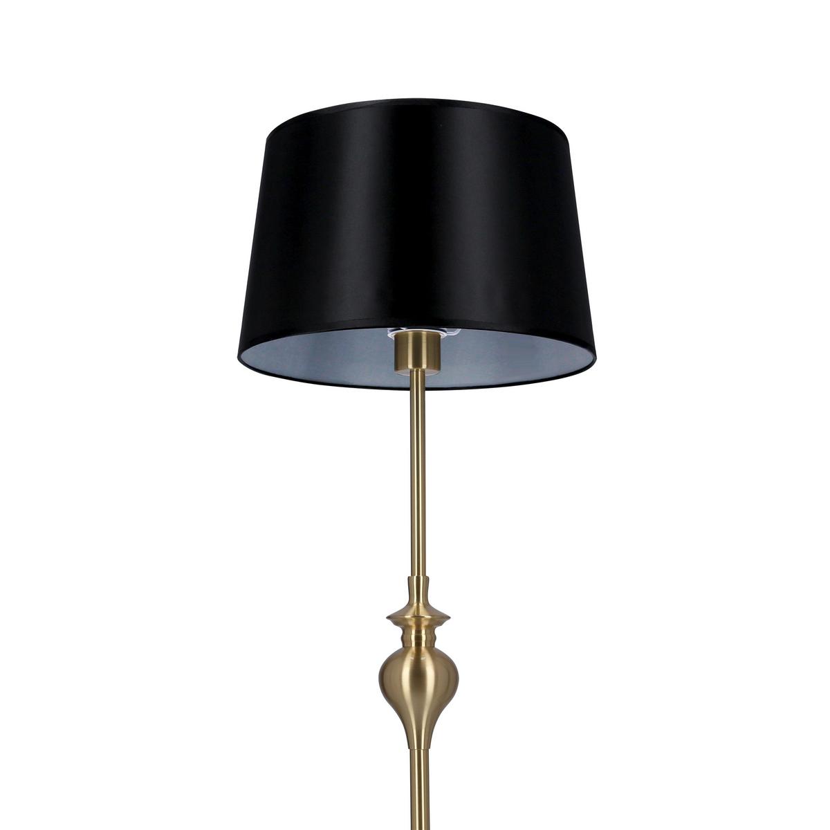 Podna Svjetiljka Prima - crna, Konvencionalno, metal (35/35/135cm)