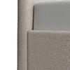 KINDER-/JUNIORBED BELLY - Beige, Modern, Hout/Textiel (90/200cm) - Bessagi Kids