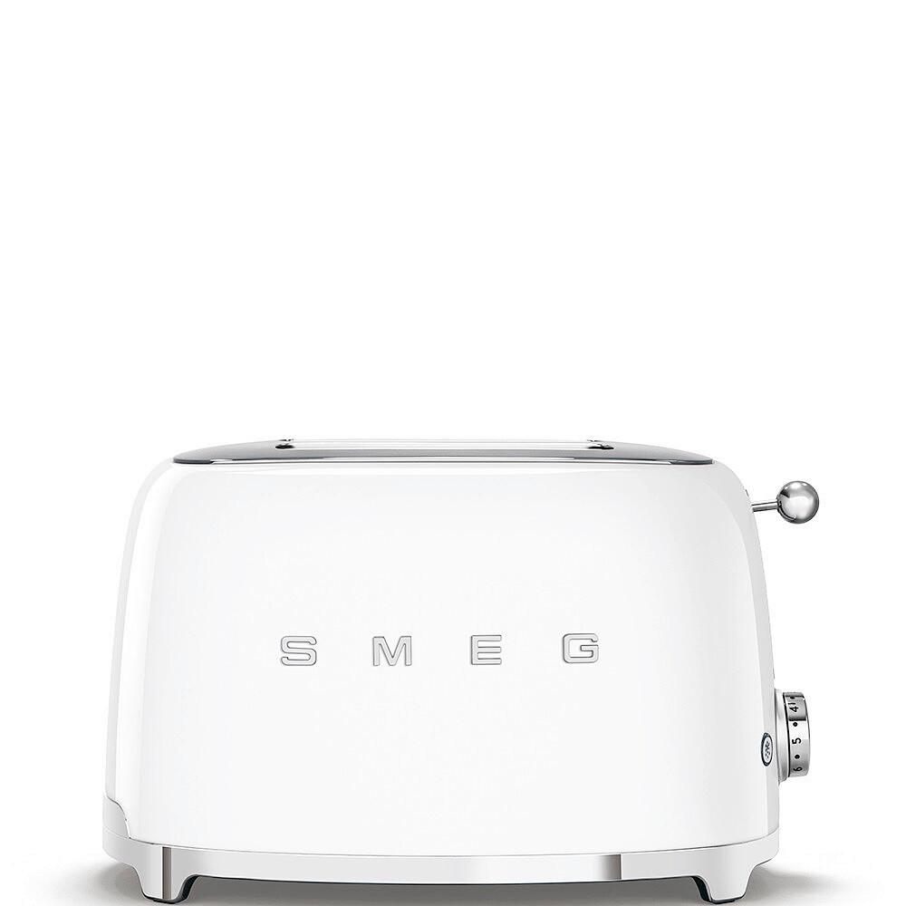 TOSTER TSF01WHEU SMEG - biały, Basics, metal (31/19,8/19,5cm) - SMEG