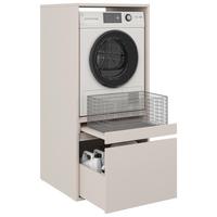 SZAFKA NA PRALKĘ LIV - kaszmir, Basics, materiał drewnopochodny (67,5/151,8/67,5cm) - Xora
