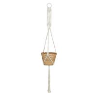 Dekohänger Ibiza In Naturfarben - Naturfarben, Modern, Naturmaterialien (100cm) - Modern Living