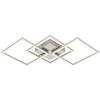 LED-TAKLAMPA OLPÜ -TOP- - aluminiumfärg, Modern, metall/plast (72,4/35,4/5,2cm) - Modern Living