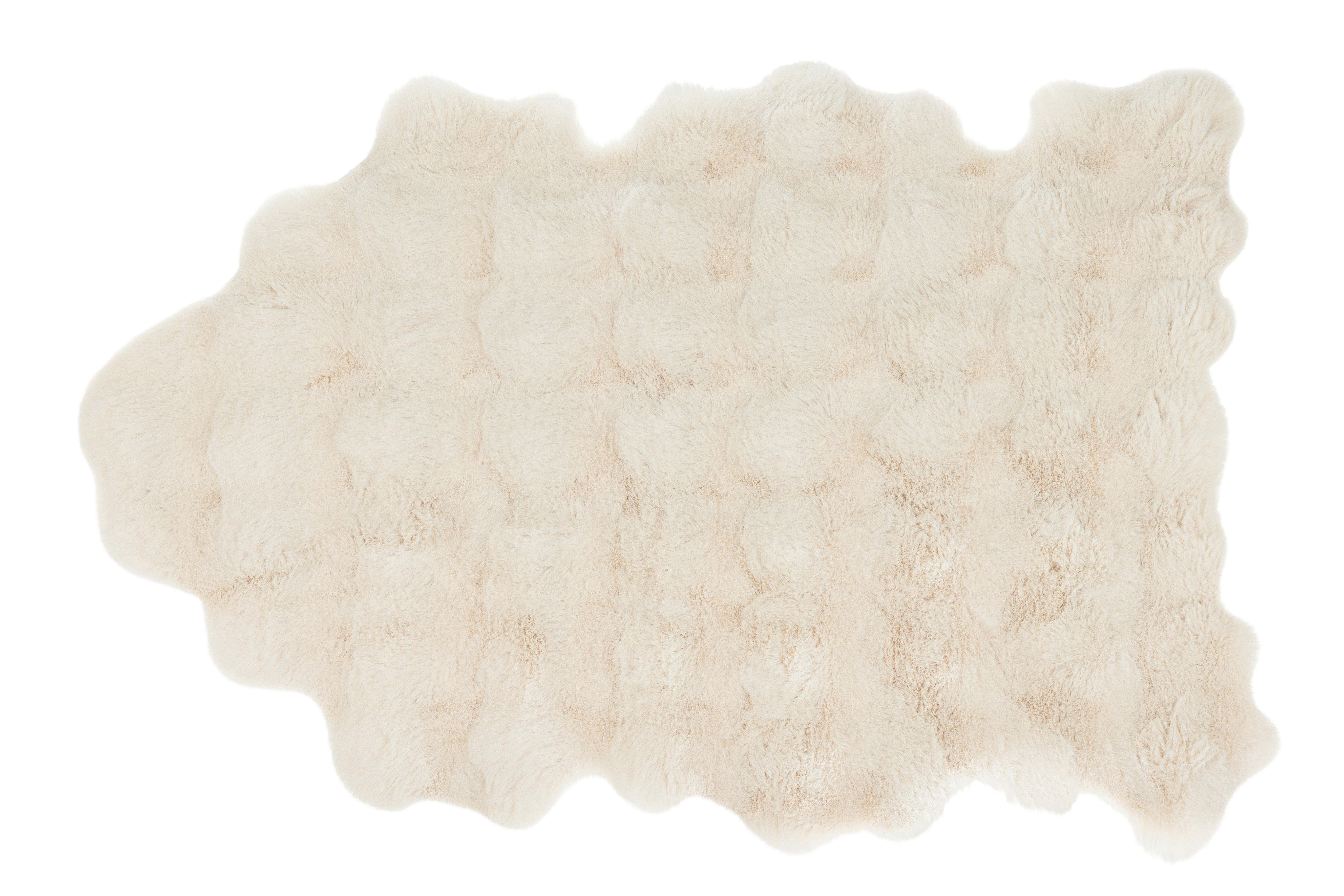 KONSTFÄLL HILDA - cremefärgad, Klassisk, textil (60/90cm) - Mömax