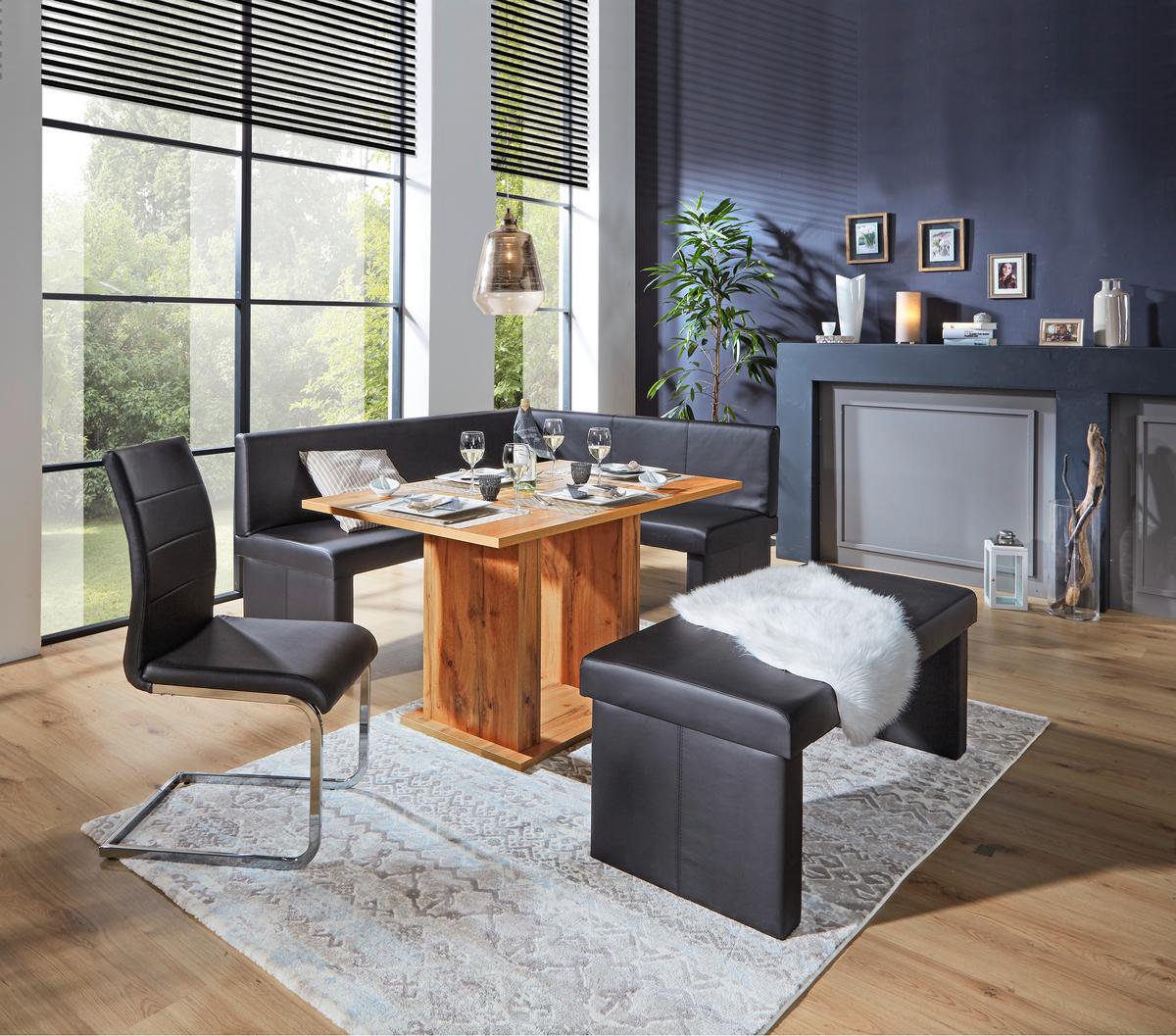Jedilna Miza Patrik, 120 X 80 Cm - barve hrasta, Moderno, leseni material (120/74/80cm) - Mömax
