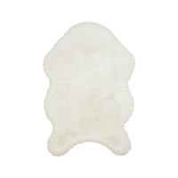 Kunstfell Emil in diversen Farben ca. 60x90cm - Beige/Weiß, KONVENTIONELL, Fell (60/90cm) - Mömax