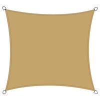 Sonnensegel H16887 ca. 360x360x360 cm Sandfarben - Sandfarben, MODERN, Textil/Metall (360/360/360cm) - Siena Garden