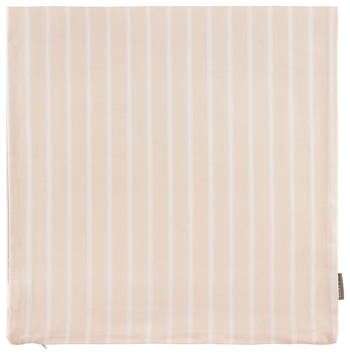 Párnahuzat Steffi 50/50cm - rózsaszín/fehér, Konventionell, textil (50/50cm) - Mary's